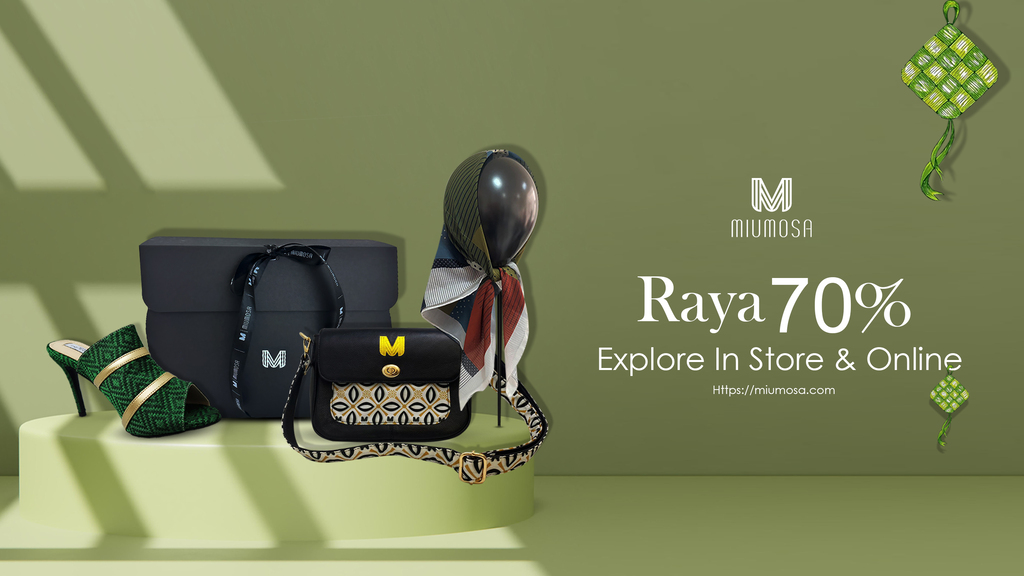 Raya 70% OFF, Welcoming Hari Raya with Local-Centric Style. 